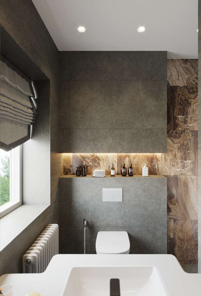 Интерьер загородного дома 280 кв.м КП Вешки