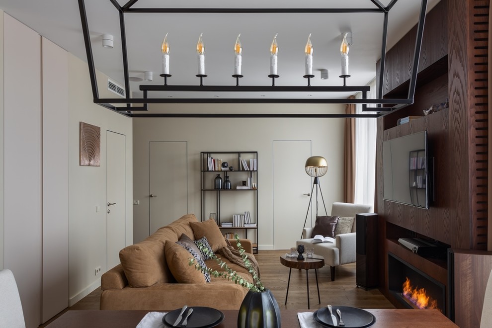 Квартира 81 кв.м. в современном стиле в ЖК Перовский