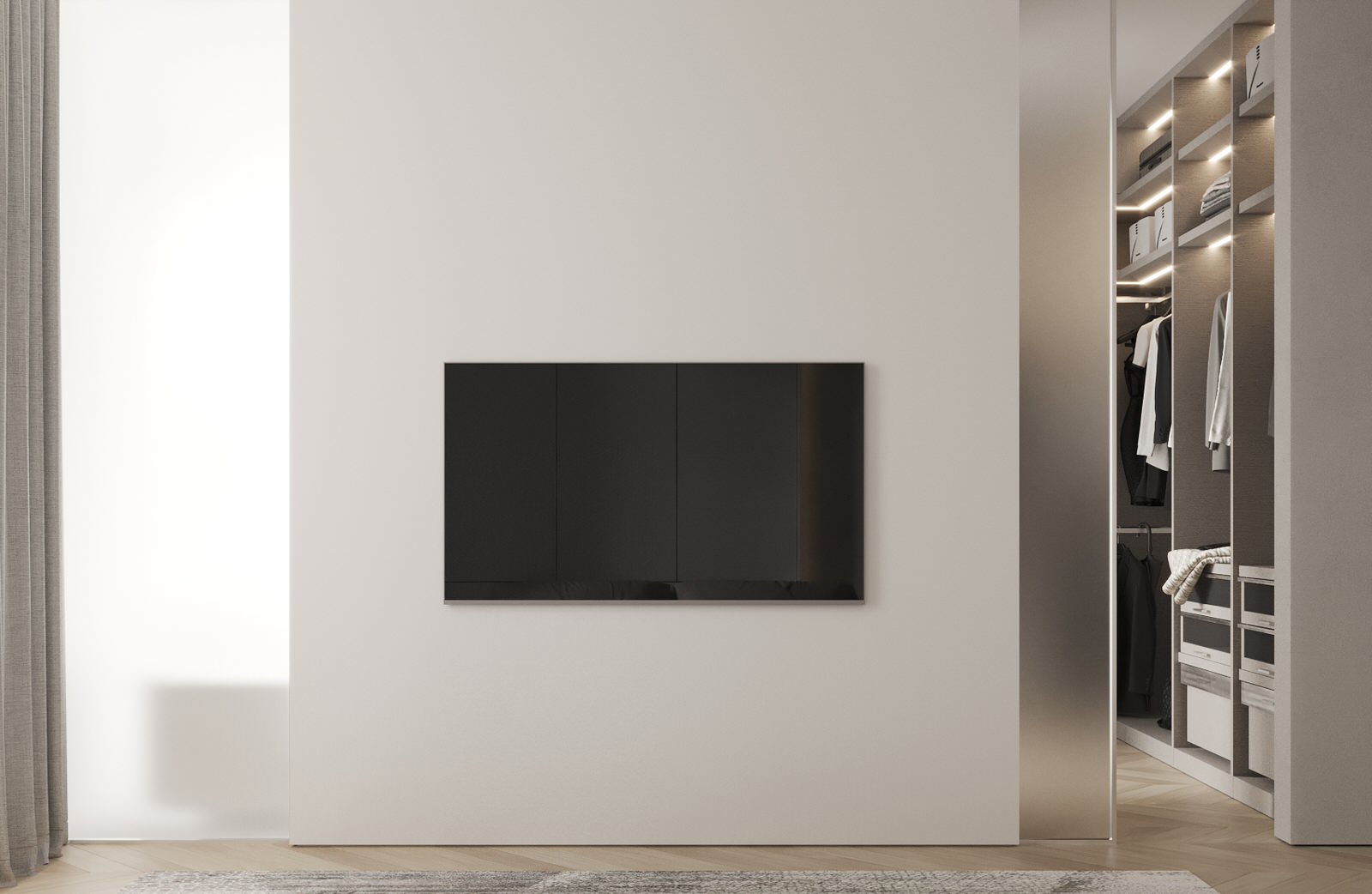 Дизайн-проект квартиры 85м2 в жк Пряники г. Владивостока