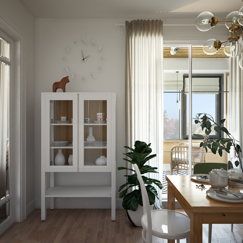 Кухня, вид на лоджию