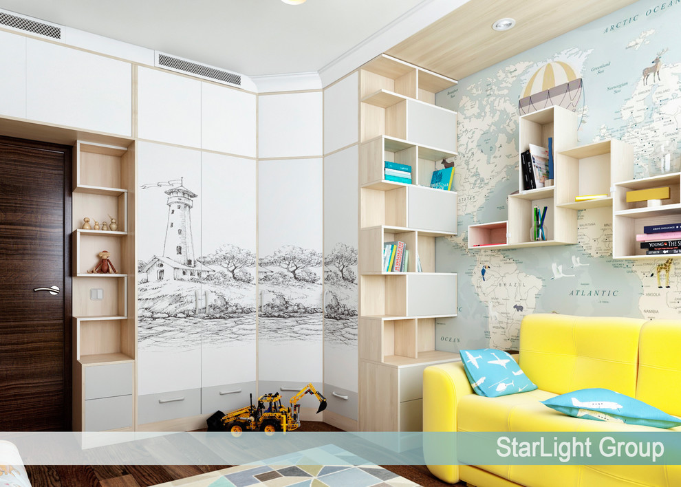 Дизайн детской для двух мальчиков 5 и 7 лет