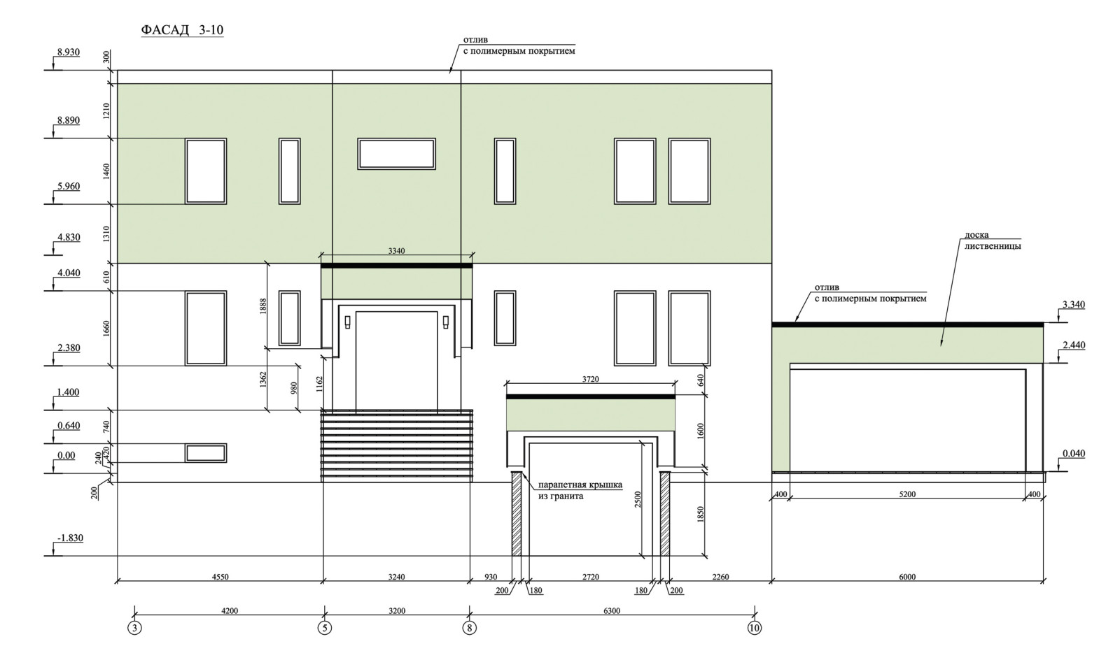 Экстерьер дома в Николиной поляне