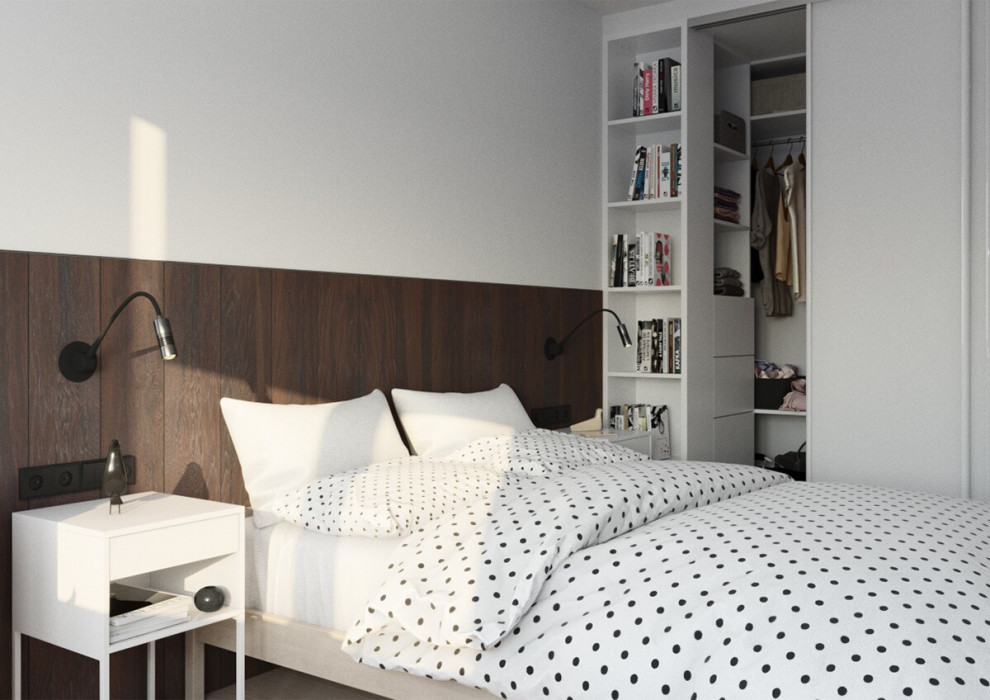 Спальня и гардероб