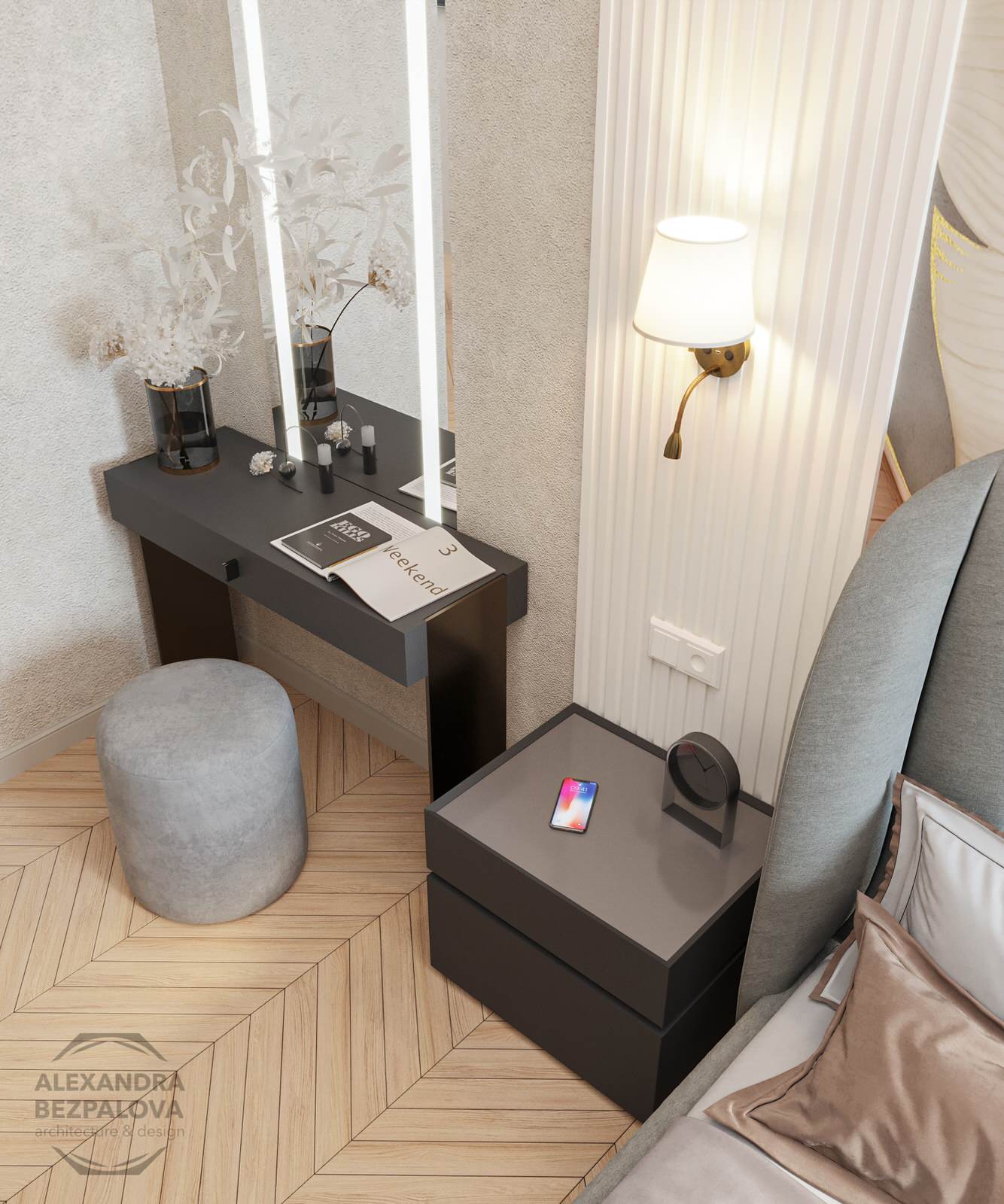 Дизайн проект квартиры на ул. Комсомольская г. Хабаровск