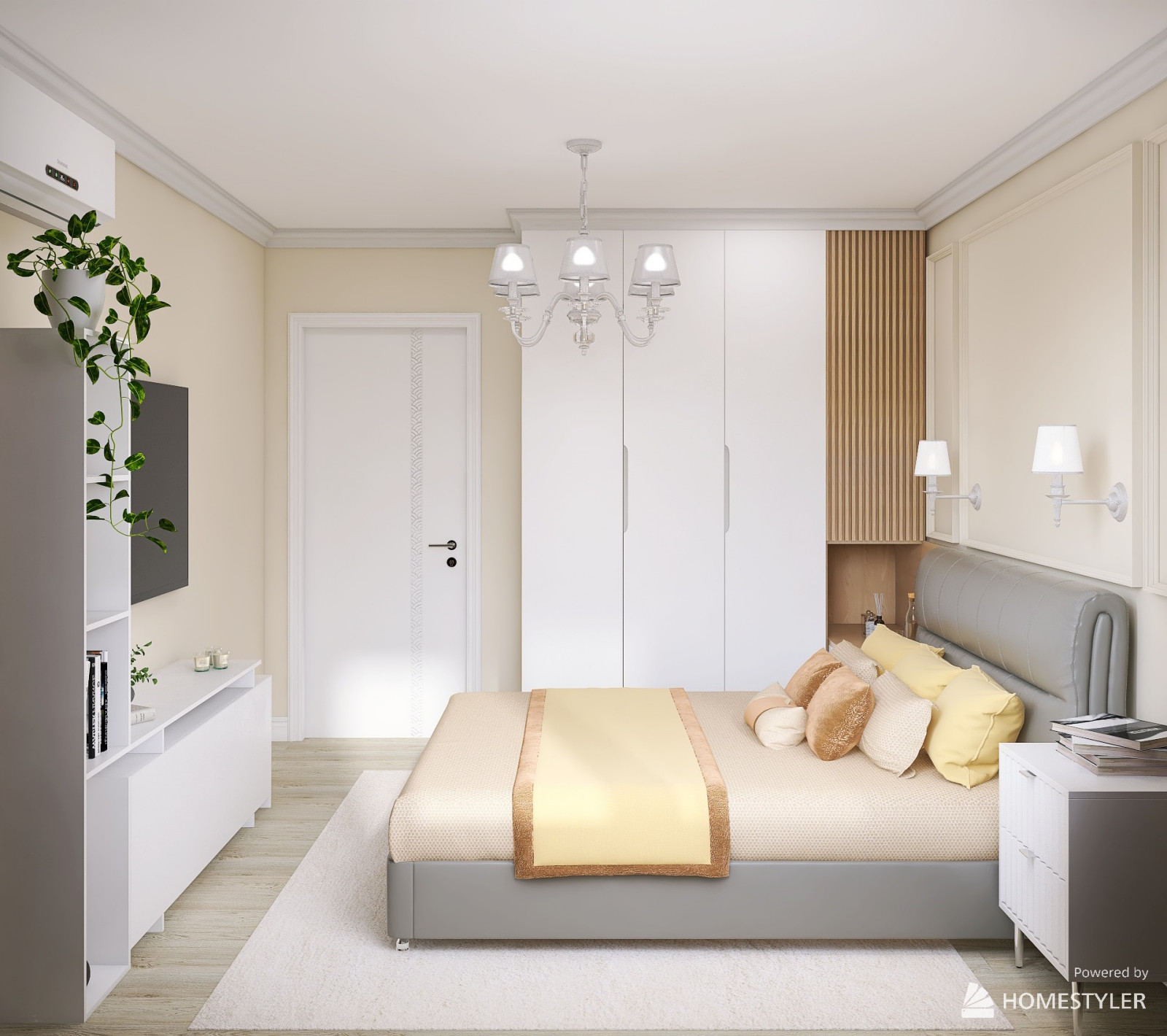 Проект двухкомнатной квартиры ЖК Олимп