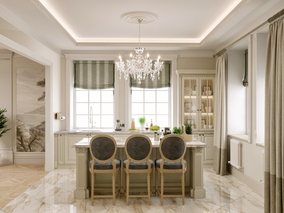 Загородный дом в классическом стиле 370 м.кв