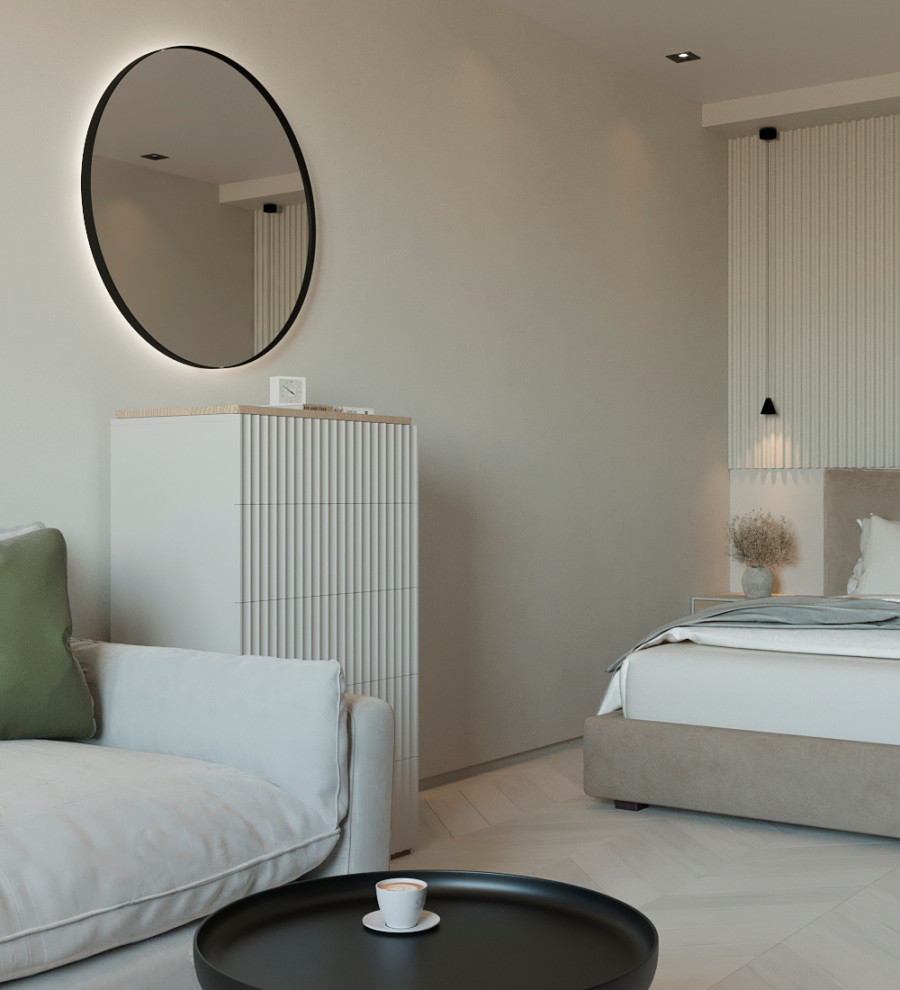 Обложка проекта: Квартира для холостяка в современном стиле