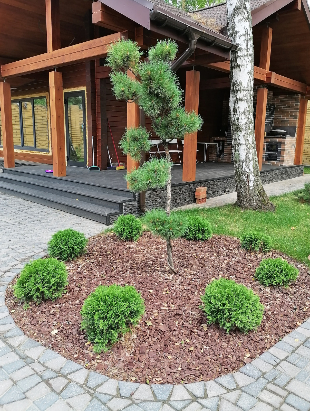 Обложка проекта: Ландшафтный дизайн в КП "Серебряный лес"