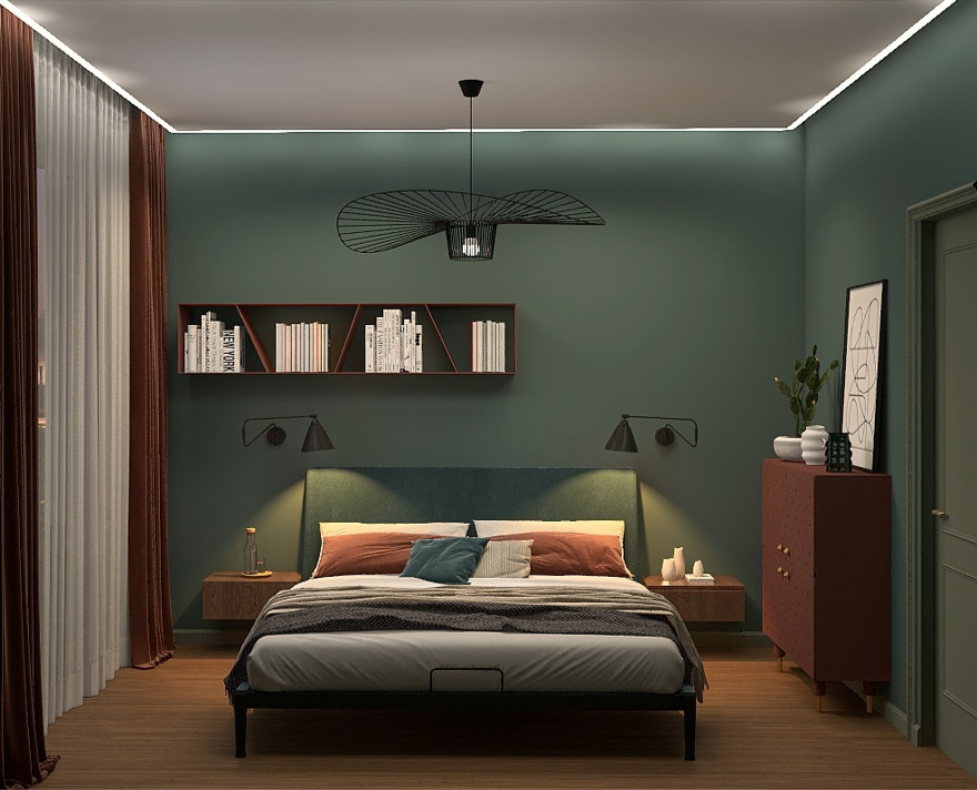 Двухкомнатная квартира для творческой пары