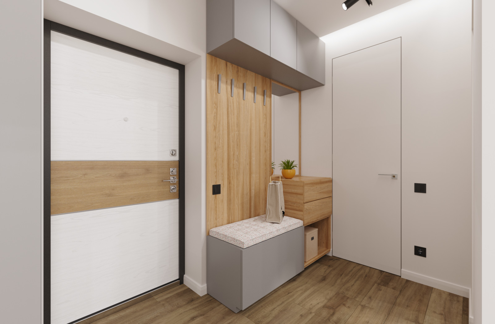 Обложка проекта: однокомнатная квартира