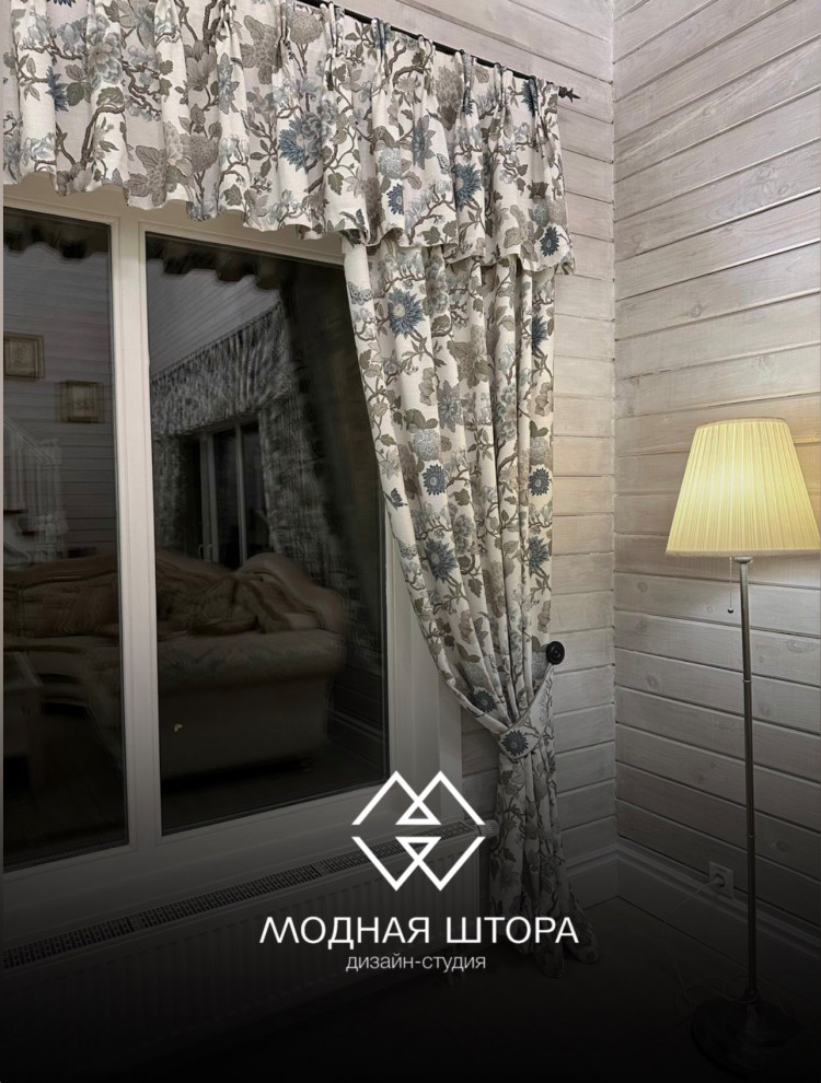 Обложка проекта: Шторы для загородного дома