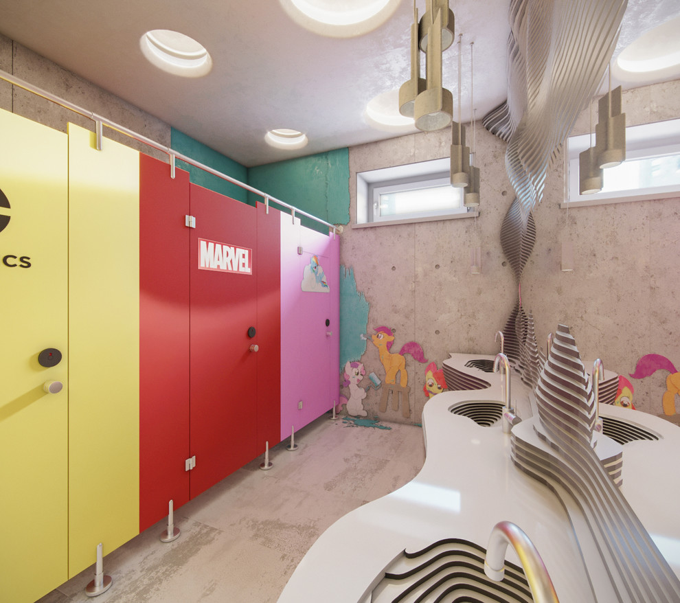 Креативный open space офис IT-компании.