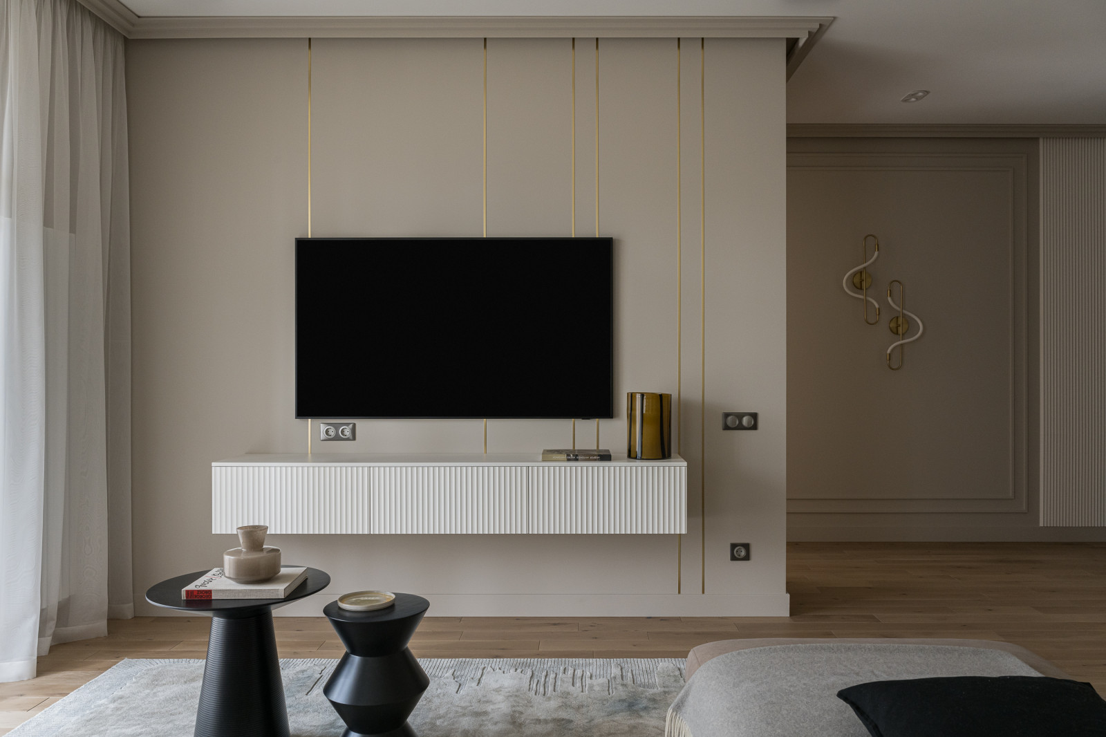 Фото кухни-гостиной в ЖК Ньютон