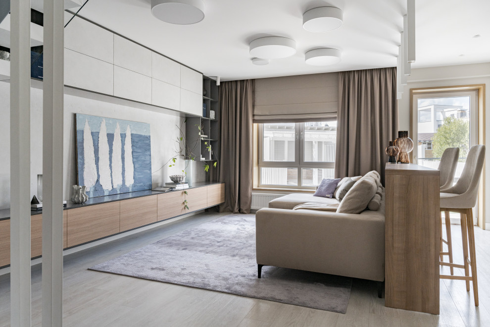 Гостинная в таунхаусе