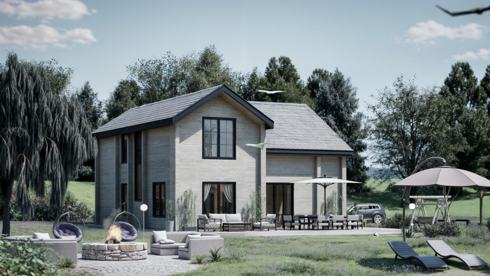 Проект брусового дома