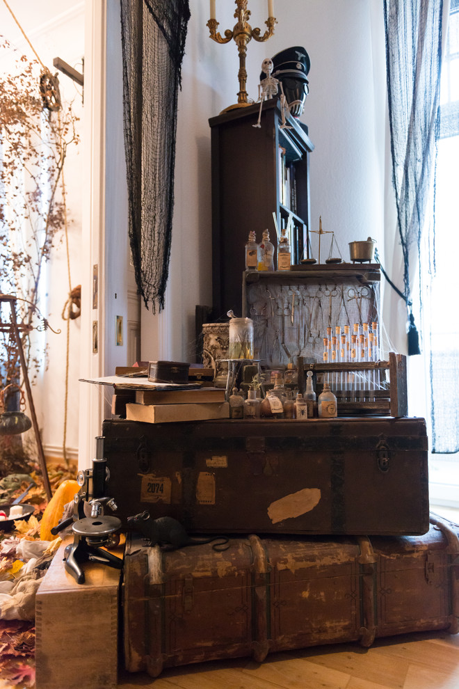 Houzz Германия: Шоу ужасов в одной готической квартире перед Хеллоуином