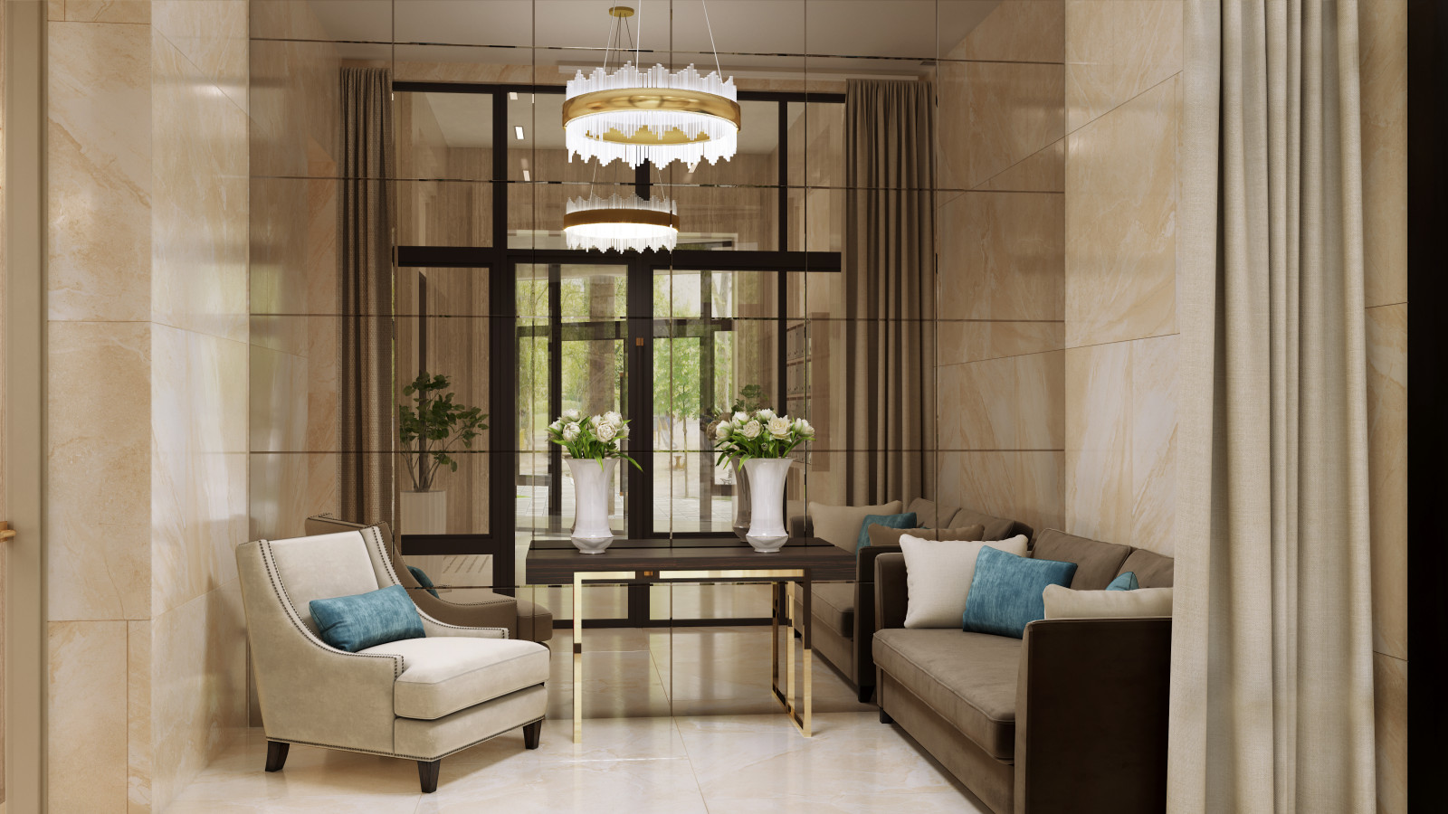 Визуализация совместно с дизайнером Натальей Быковой