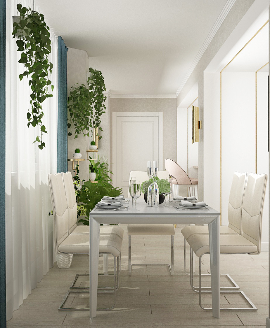 Квартира в стиле Неоклассика