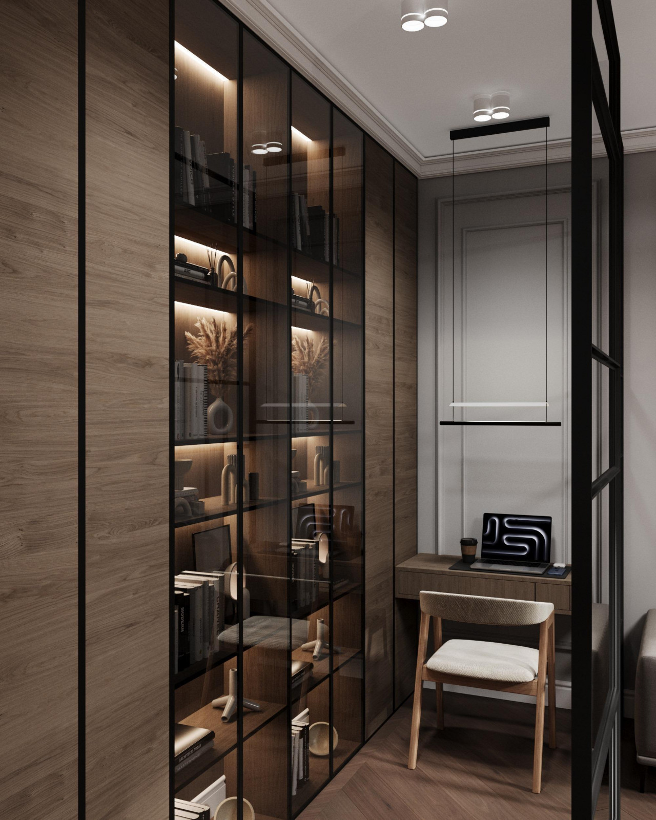 Квартира 90м2 в Краснодаре в стиле неоклассика