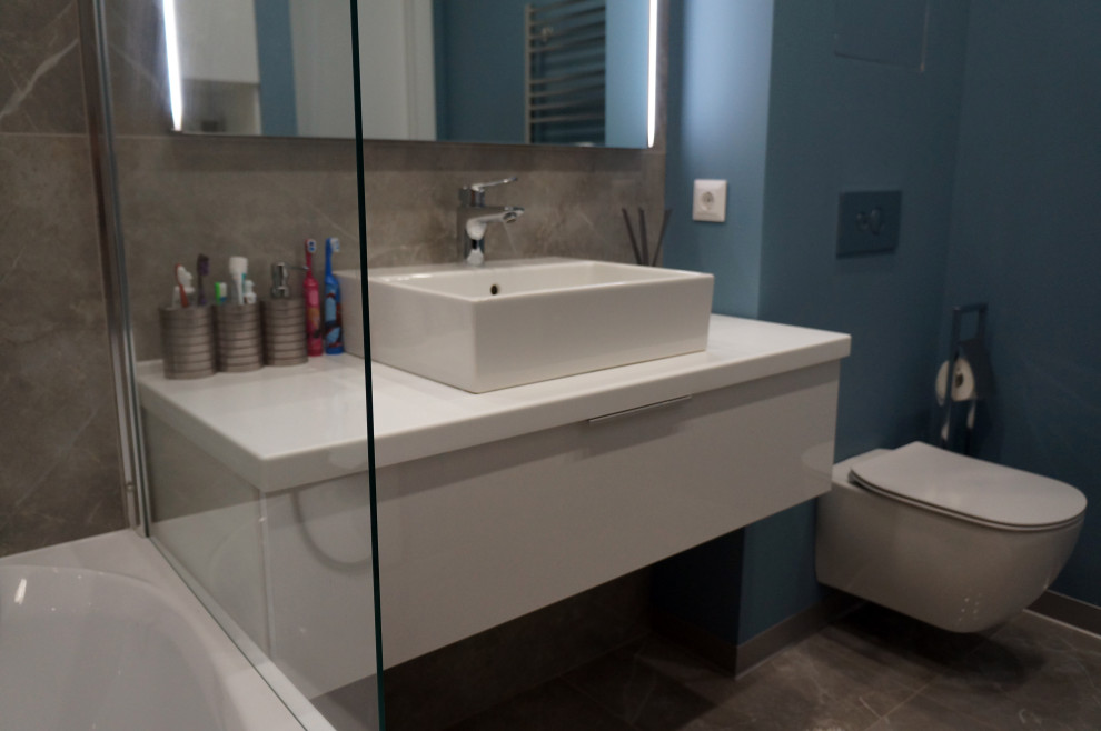 Реализация проекта *Гармония в серых оттенках*