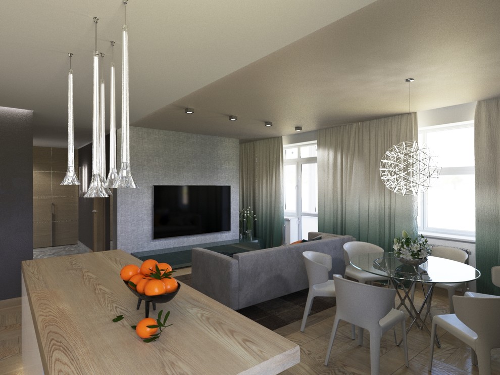 Проект квартиры в современном стиле