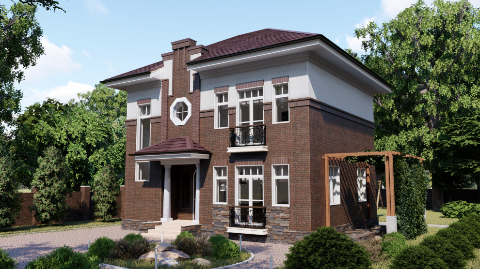 Обложка проекта: Частный дом "European house"