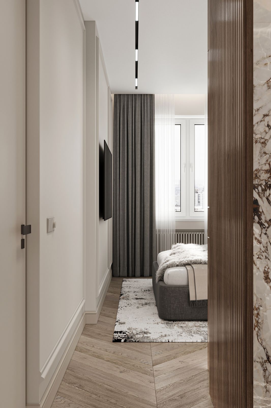 Дизайн-проект квартиры, ЖК Символ, г. Москва