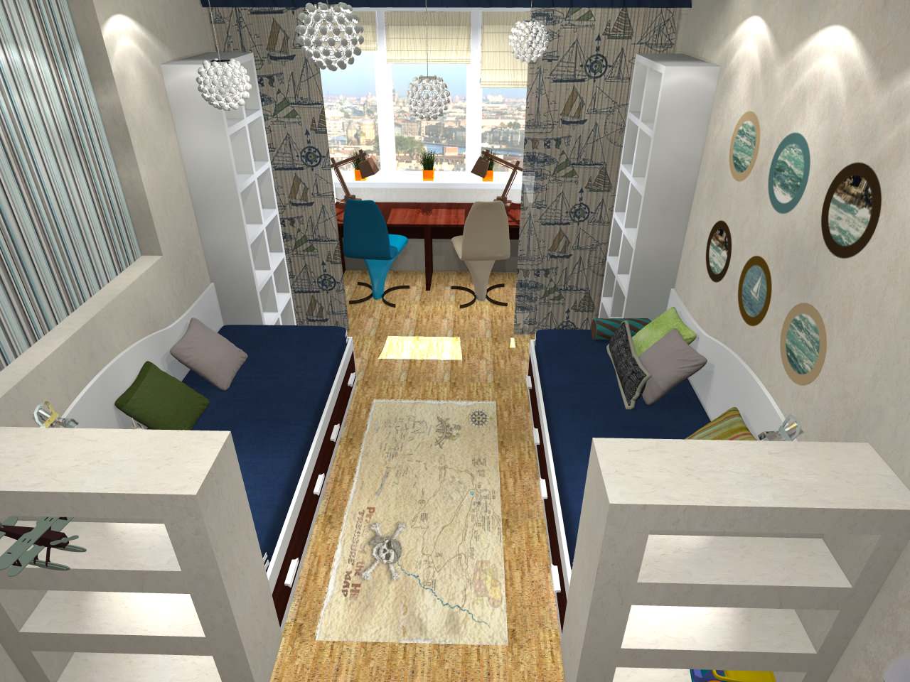 Детская для двух братьев