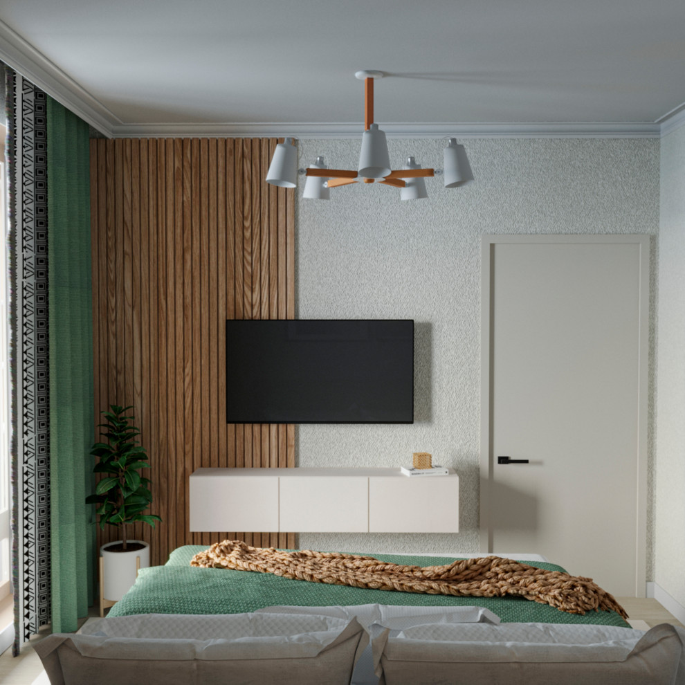 Проект однокомнатной квартиры для семейной пары