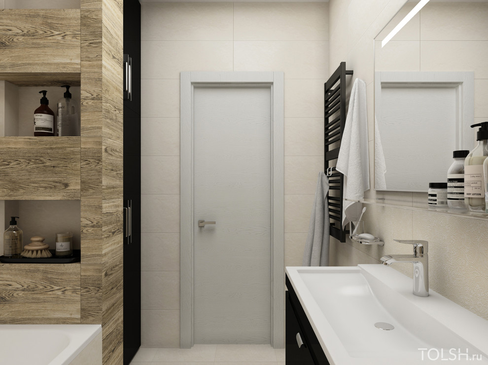 С зелёным акцентом