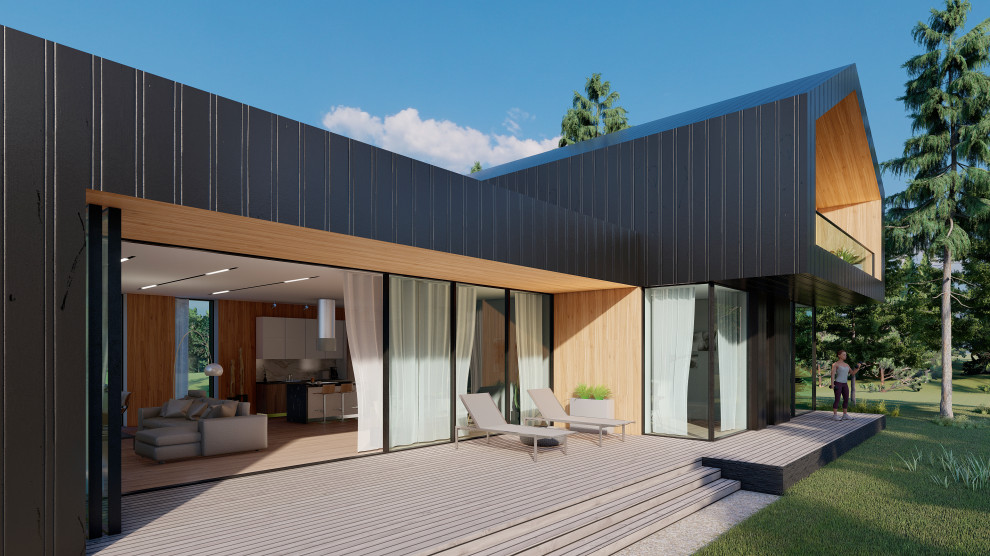 IZBUSHKA на курьих ножках (южный фасад)