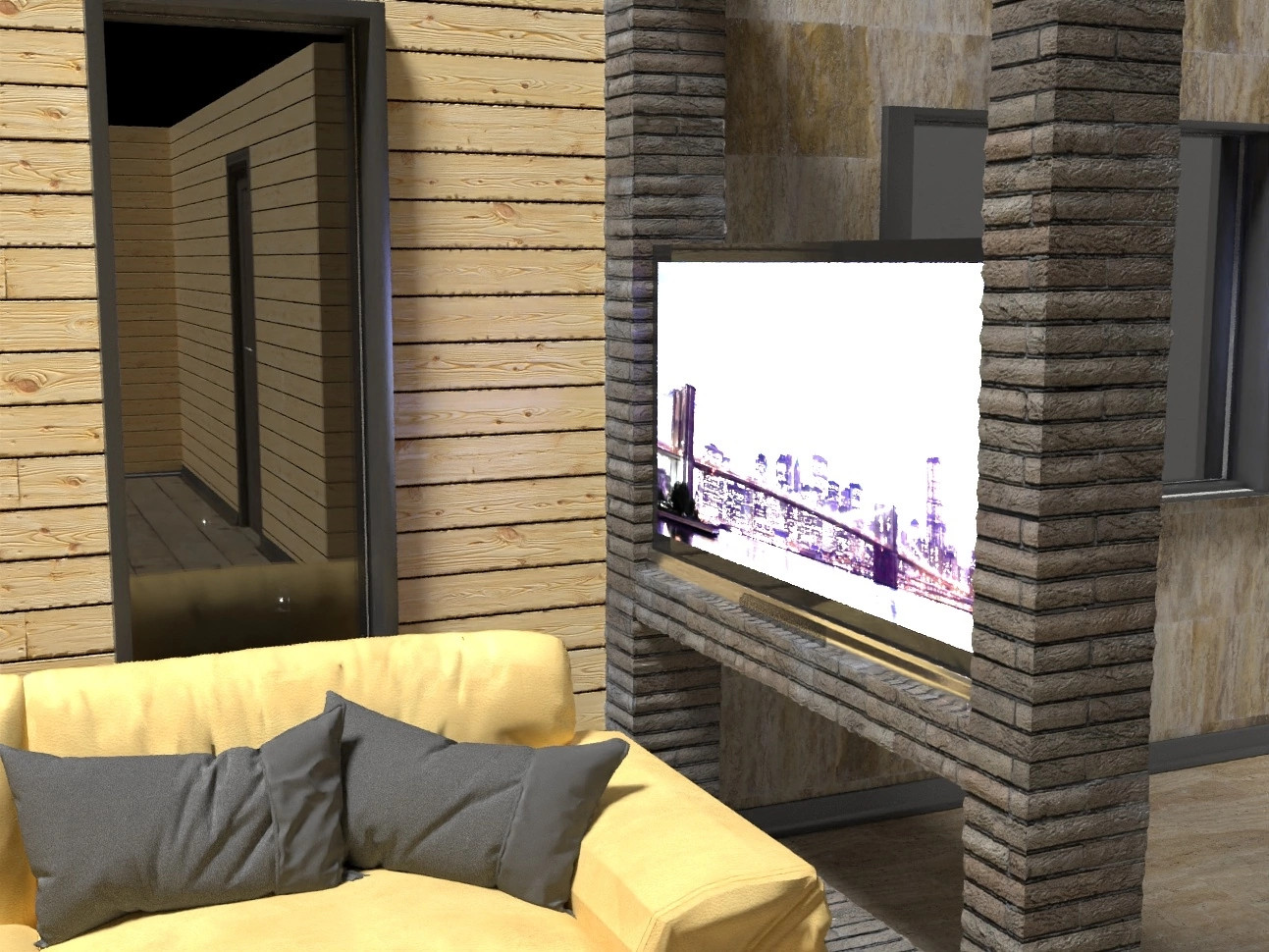 Обложка проекта: Загородный дом. В процессе.