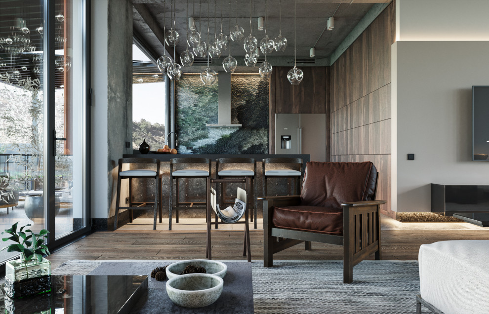 Private House With a View of a Gorge