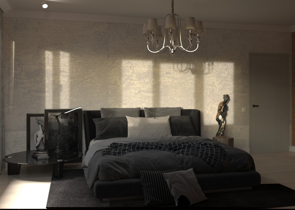 Обложка проекта: Спальня Лофт