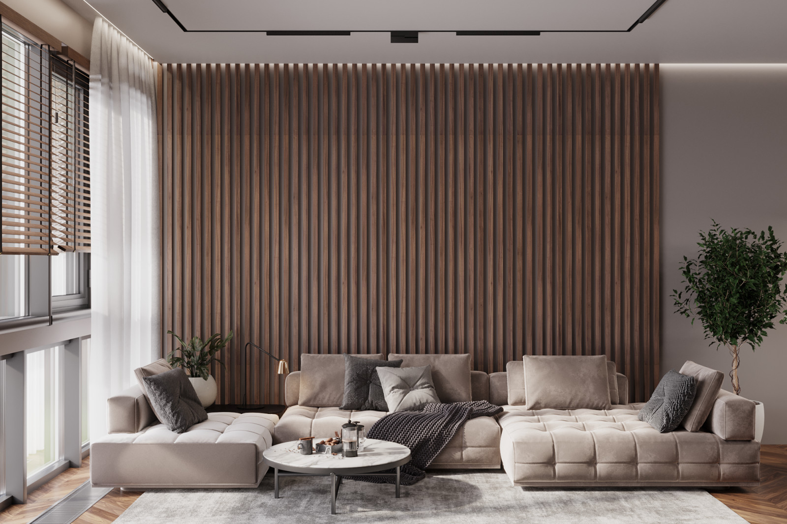 Стильная гостиная