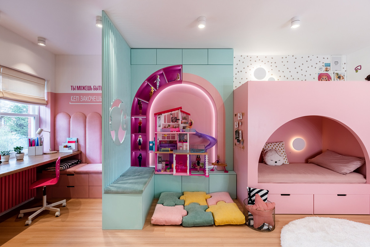 Обложка проекта: Детская мечты в стиле Барби