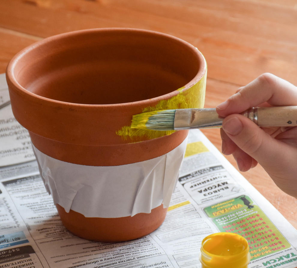 DIY: Как украсить цветочный горшок своими руками