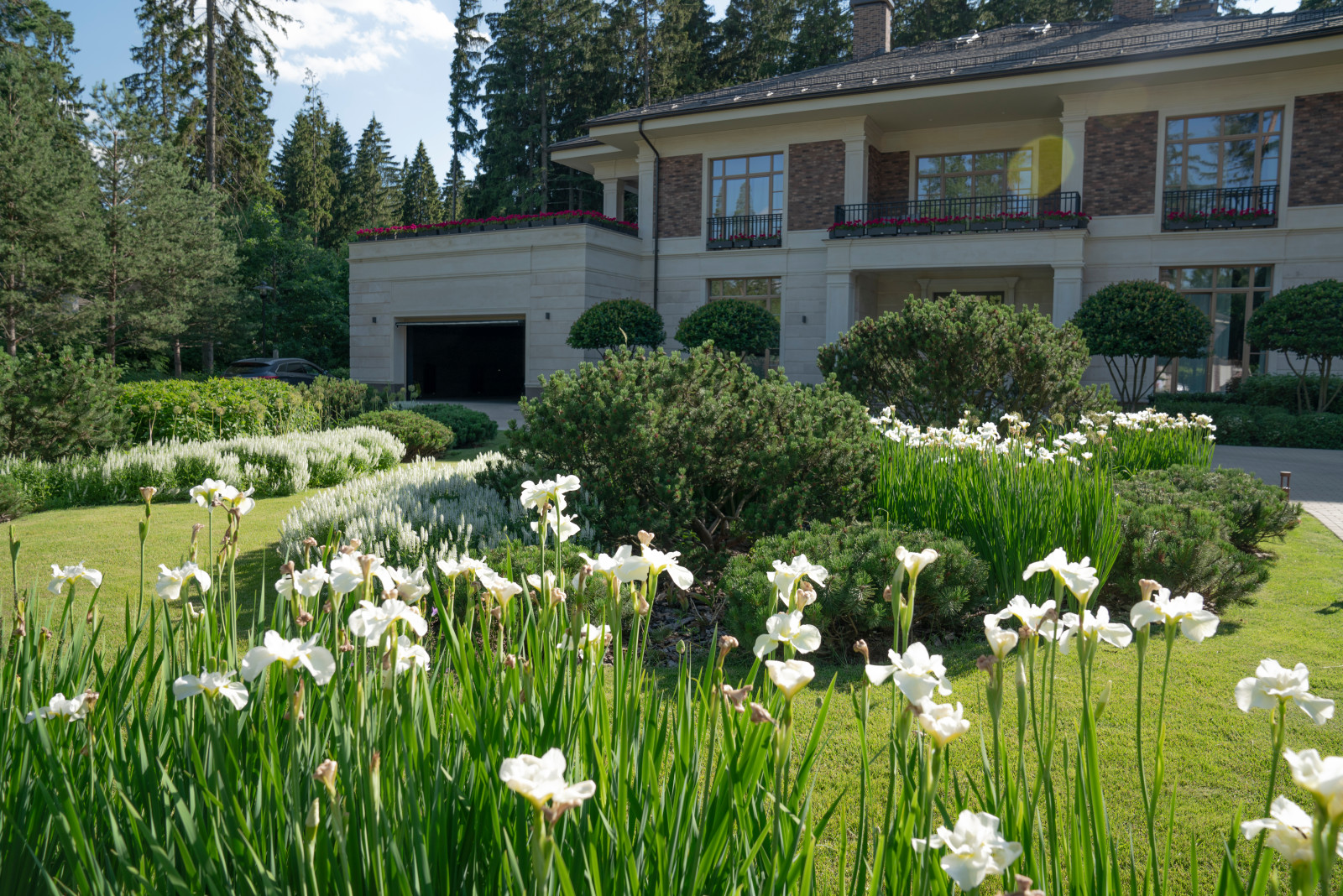 Вилла в стиле Райта. КП "Грибово" 2018 г.