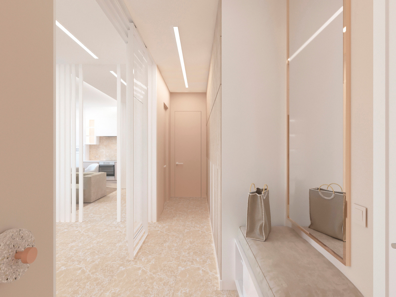 "Долгая дорога в дюнах". 2-х комнатная квартира.