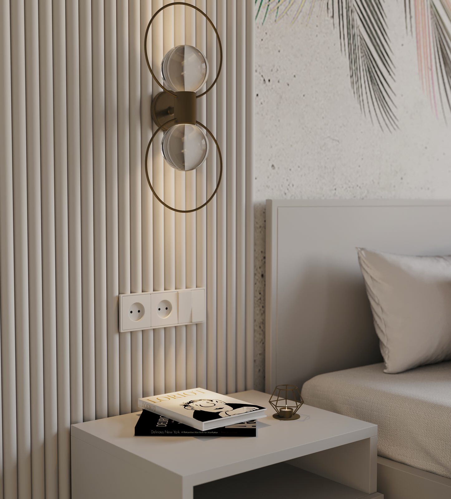 Визуализация спальни