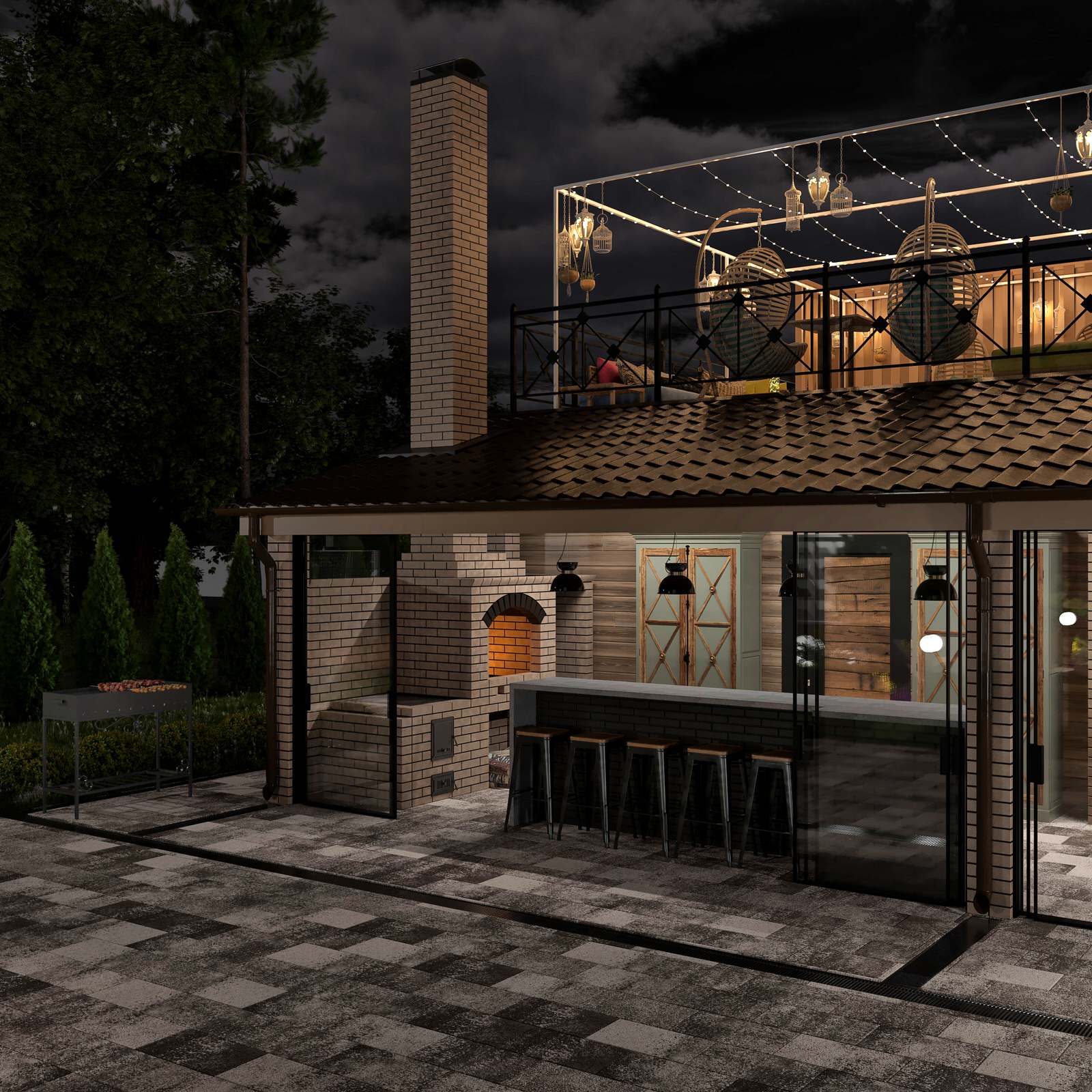 База отдыха.