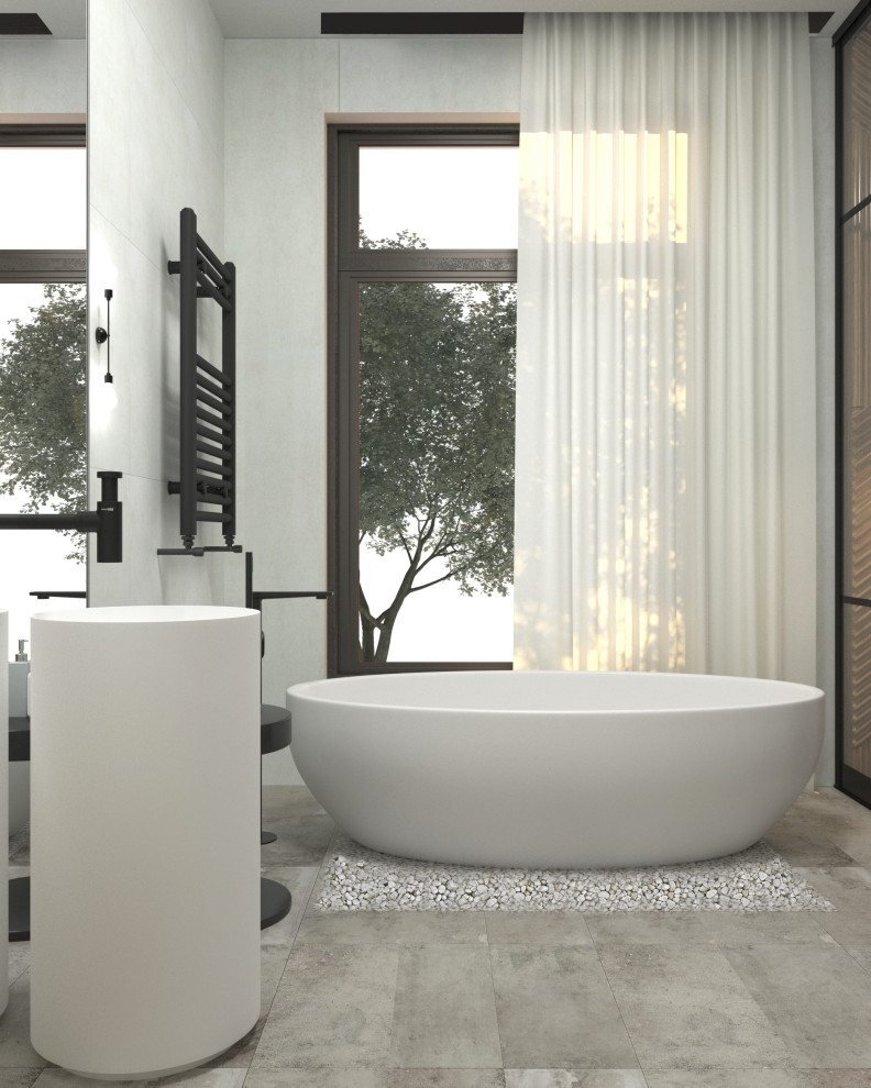 Интерьер частного дома в стиле эко-минимализм