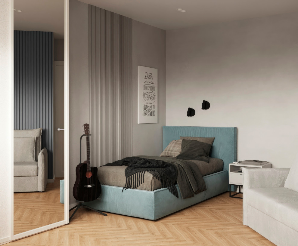 Дизайн-проект однокомнатной квартиры 36кв.м