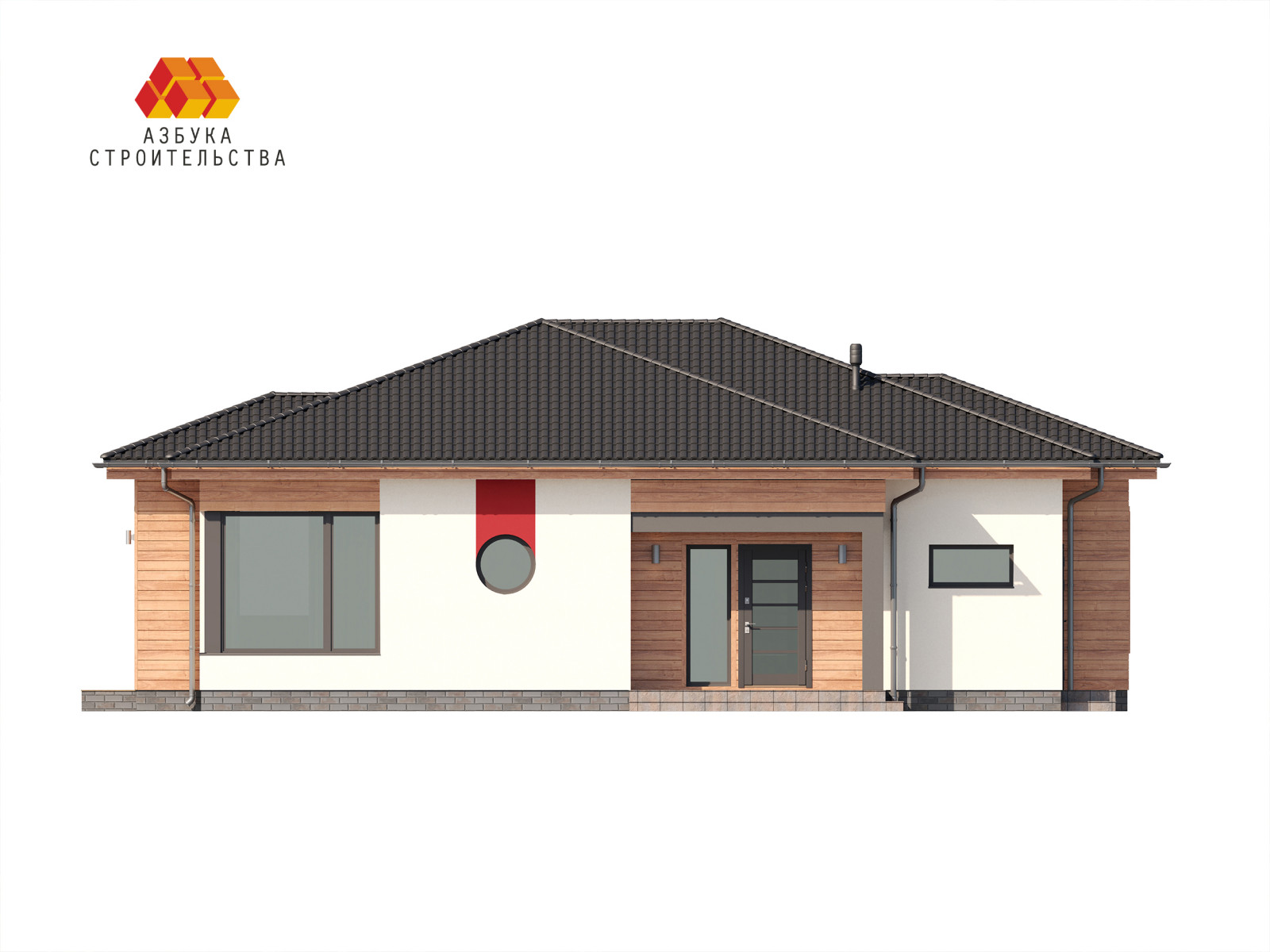 Одноэтажный проект дома АС-146