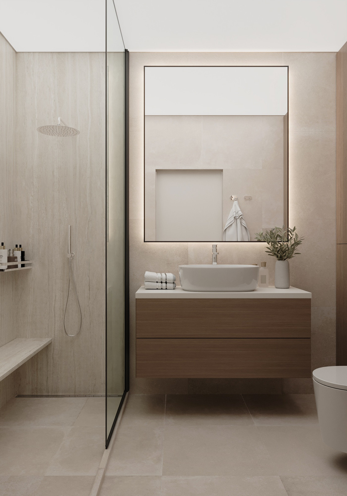 Дизайн-проект квартиры 73м² в ЖК Речной Порт