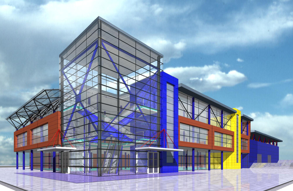 Эскизные проекты торговых зданий в г.Екатеринбурге