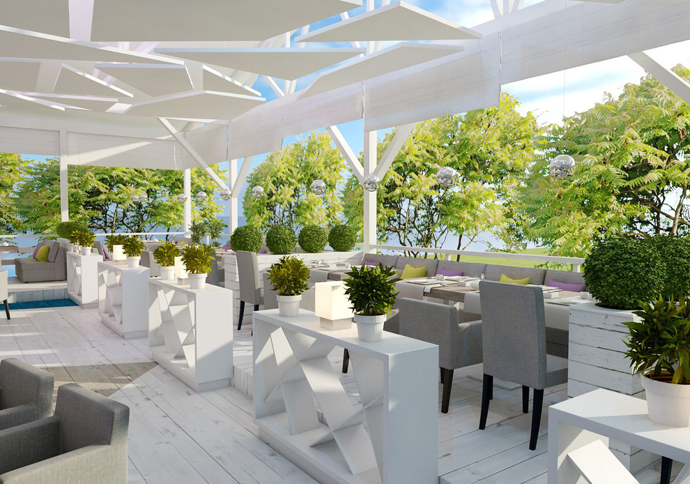 Дизайн-проект интерьера ресторана 800 м2