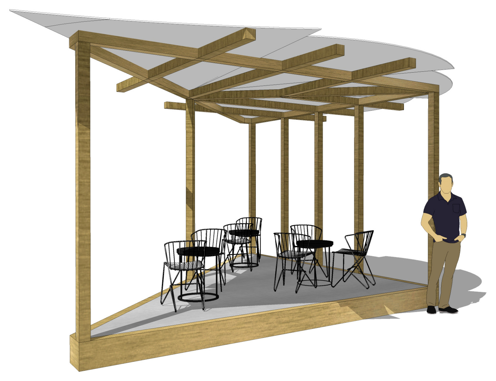 outdoor pergola design-consept