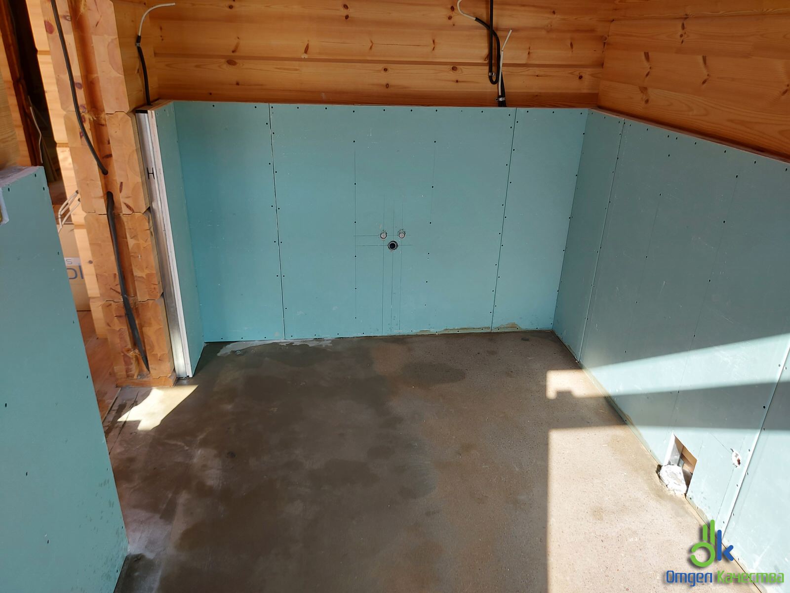 Шлифовка (корректировка) существующей стяжки пола