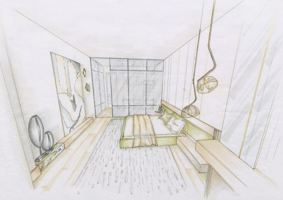 Secret Place. Эскизный проект (ручная подача)